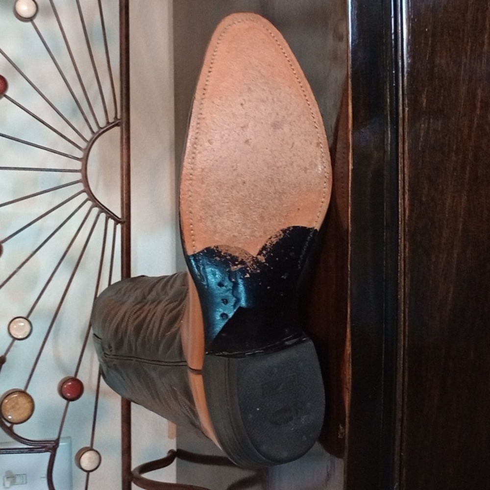 Vintage Justin boots EUC from 1977 with original box. COLLECTABLE! - Picture 5 of 9